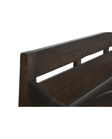 Panca Home ESPRIT Marrone scuro teak 196 x 68 x 82 cm