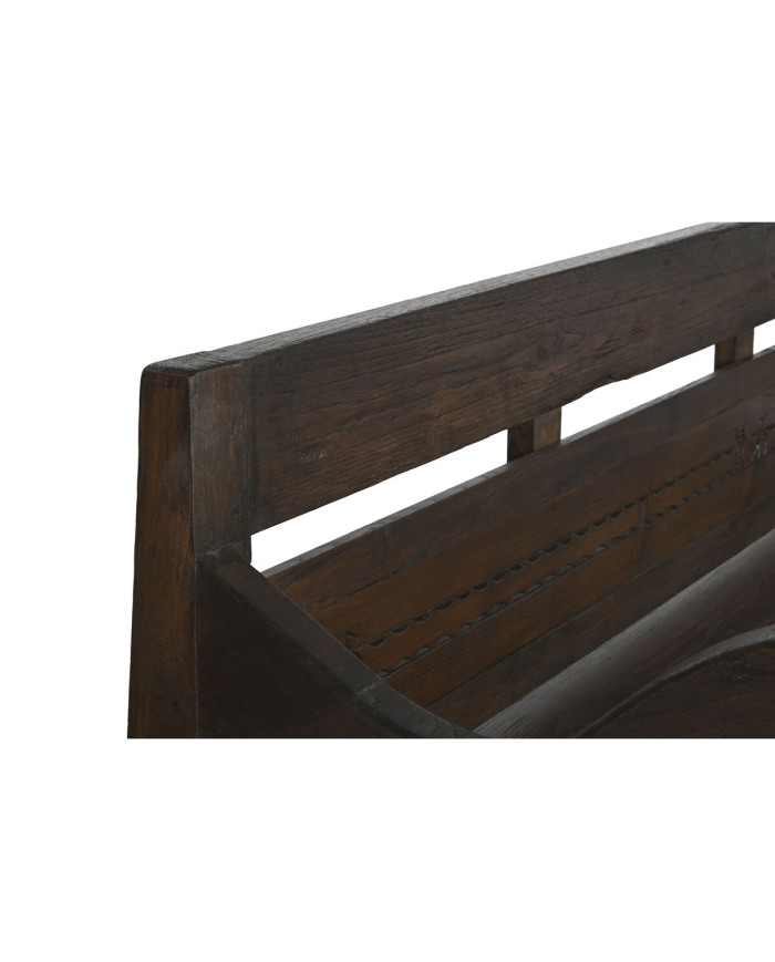 Panca Home ESPRIT Marrone scuro teak 196 x 68 x 82 cm