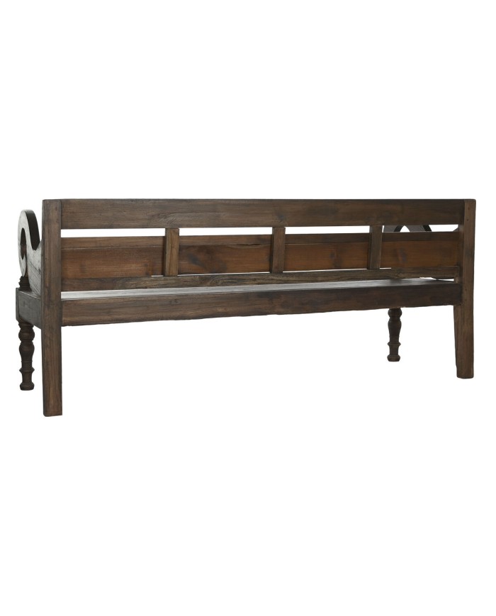 Panca Home ESPRIT Marrone scuro teak 196 x 68 x 82 cm