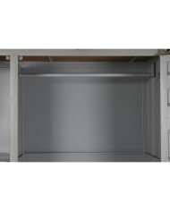 Armadio Home ESPRIT Container Blu cielo Metallo 112 x 46 x 174 cm