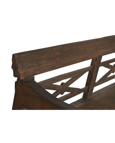 Panca Home ESPRIT Marrone scuro teak 190 x 70 x 75 cm