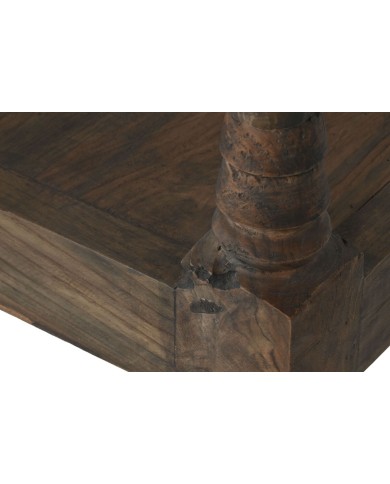 Panca Home ESPRIT Marrone scuro teak 190 x 70 x 75 cm
