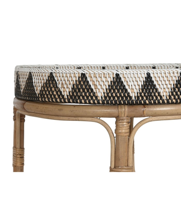 Set di 2 tavoli Home ESPRIT Rattan 70 X 70 X 52 cm