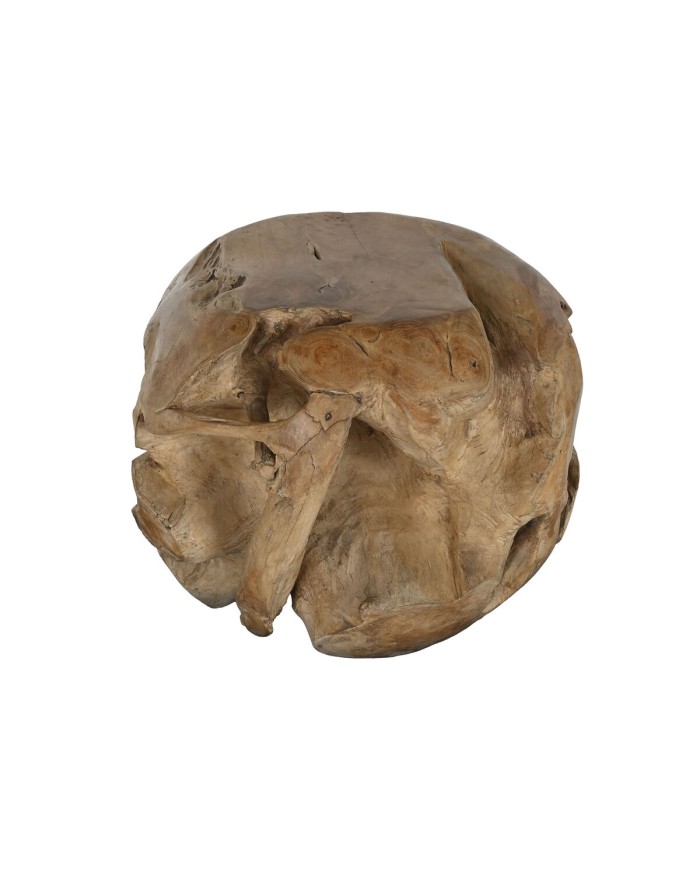 Tavolino Aggiuntivo Home ESPRIT Naturale 50 x 50 x 40 cm