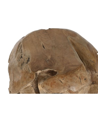 Tavolino Aggiuntivo Home ESPRIT Naturale 50 x 50 x 40 cm