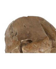 Tavolino Aggiuntivo Home ESPRIT Naturale 50 x 50 x 40 cm