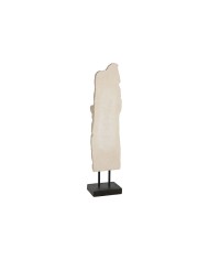 Statua Decorativa Home ESPRIT Bianco Nero Buddha 40 x 27 x 148 cm
