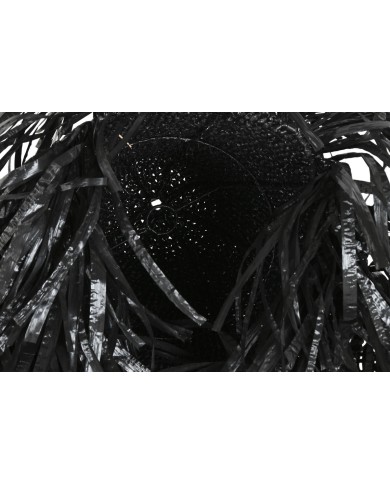 Paralume Home ESPRIT Nero Rafia 60 x 60 x 80 cm Paralume Home ESPRIT Nero Rafia 60 x 60 x 80 cm