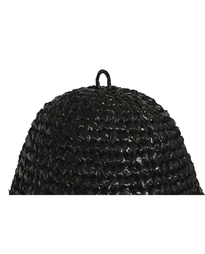 Paralume Home ESPRIT Nero Rafia 60 x 60 x 80 cm