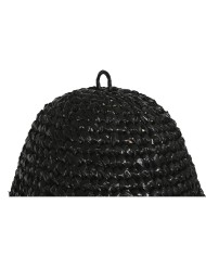 Paralume Home ESPRIT Nero Rafia 60 x 60 x 80 cm