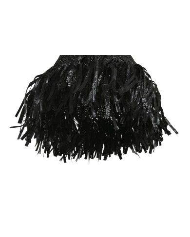 Paralume Home ESPRIT Nero Rafia 60 x 60 x 80 cm