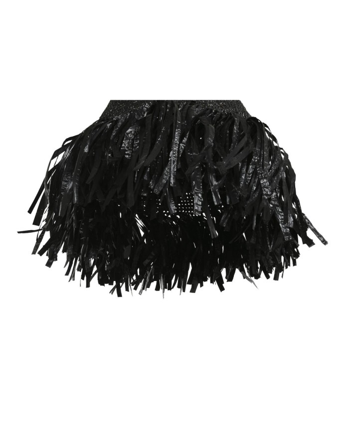 Paralume Home ESPRIT Nero Rafia 60 x 60 x 80 cm