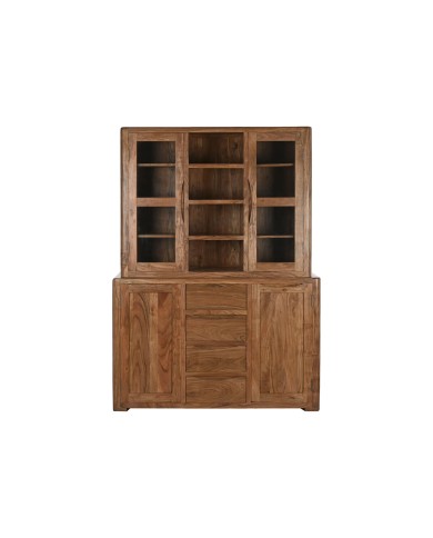 Stand Espositore Home ESPRIT Marrone Cristallo Acacia 140 x 45 x 180 cm Stand Espositore Home ESPRIT Marrone Cristallo Acacia 140 x 45 x 180 cm