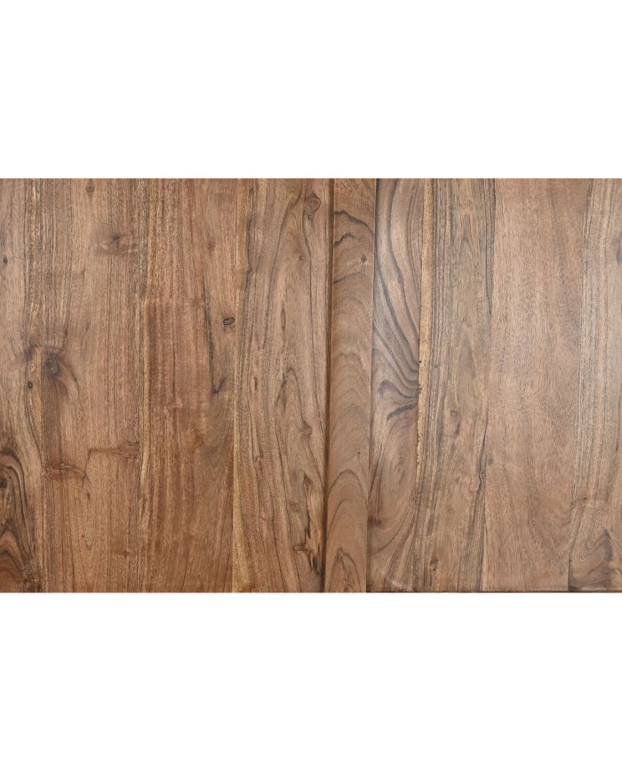 Stand Espositore Home ESPRIT Marrone Cristallo Acacia 140 x 45 x 180 cm