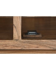 Stand Espositore Home ESPRIT Marrone Cristallo Acacia 140 x 45 x 180 cm