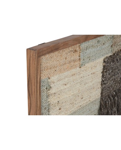 Quadro Home ESPRIT Marrone Verde Astratto Moderno 75 x 3 x 105 cm (2 Unità)