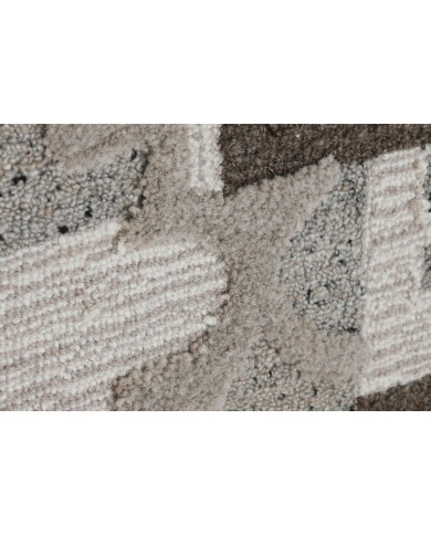 Quadro Home ESPRIT Marrone Beige Astratto Indiano 75 x 3 x 105 cm (2 Unità)