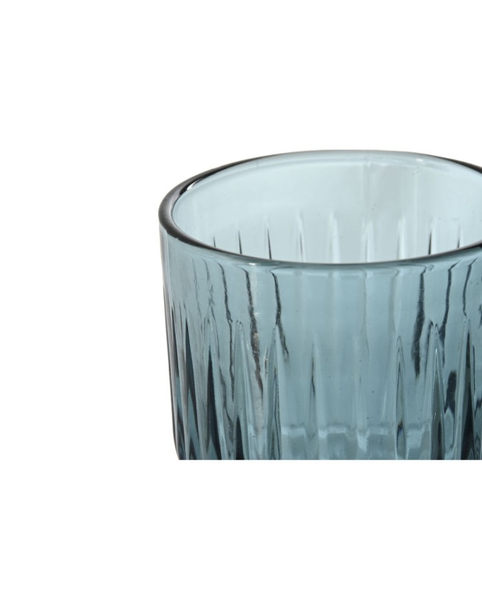 Set di Bicchieri Home ESPRIT Azzurro Cristallo 8 x 8 x 14,5 cm (6 Unità) Set di Bicchieri Home ESPRIT Azzurro Cristallo 8 x 8 x 14,5 cm (6 Unità)