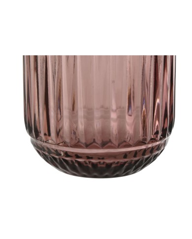 Set di Bicchieri Home ESPRIT Rosa Cristallo (6 Unità)