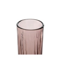 Set di Bicchieri Home ESPRIT Rosa Cristallo 6 x 6 x 18,4 cm (6 Unità)