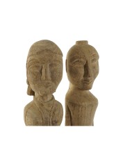 Statua Decorativa Home ESPRIT Naturale 7,5 x 7,5 x 50 cm Statua (2 Pezzi) Statua Decorativa Home ESPRIT Naturale 7,5 x 7,5 x 50 cm Statua (2 Pezzi)
