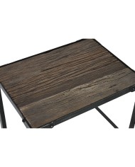 Set di 2 tavoli Home ESPRIT Naturale 48 x 36 x 45 cm