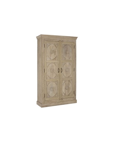 Armadio Home ESPRIT Naturale Legno di mango 125 x 43 x 214 cm