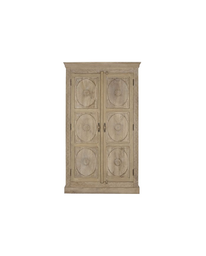 Armadio Home ESPRIT Naturale Legno di mango 125 x 43 x 214 cm Armadio Home ESPRIT Naturale Legno di mango 125 x 43 x 214 cm