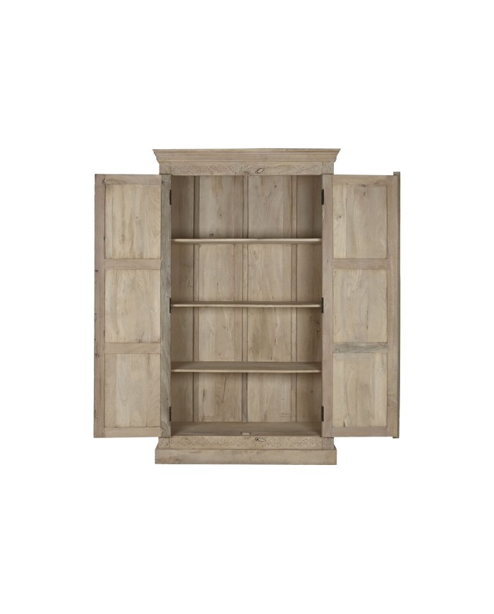 Armadio Home ESPRIT Naturale Legno di mango 125 x 43 x 214 cm Armadio Home ESPRIT Naturale Legno di mango 125 x 43 x 214 cm