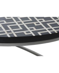 Tavolino da Caffè Home ESPRIT Nero Avorio 150 x 80 x 40 cm Tavolino da Caffè Home ESPRIT Nero Avorio 150 x 80 x 40 cm