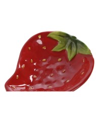 Vassoio per aperitivi Home ESPRIT Rosso Moderno 26 x 12,5 x 3,5 cm