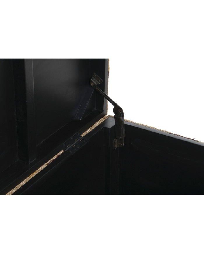 Forziere Home ESPRIT Beige Senape Cotone 120 x 40 x 45 cm Forziere Home ESPRIT Beige Senape Cotone 120 x 40 x 45 cm