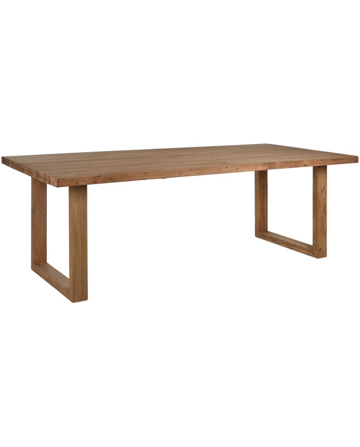 Tavolo da Pranzo Home ESPRIT teak 220 x 100 x 76 cm