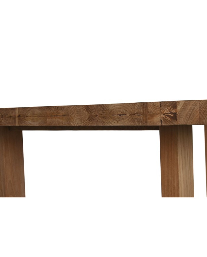 Tavolo da Pranzo Home ESPRIT teak 220 x 100 x 76 cm