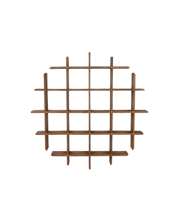 Scaffale Home ESPRIT teak 120 x 15 x 120 cm