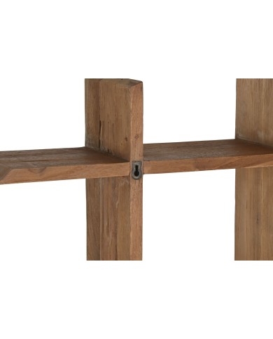 Scaffale Home ESPRIT teak 120 x 15 x 120 cm