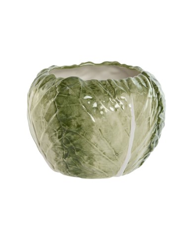 Ciotola Home ESPRIT Verde Gres 19,5 x 19,5 x 14 cm Ciotola Home ESPRIT Verde Gres 19,5 x 19,5 x 14 cm