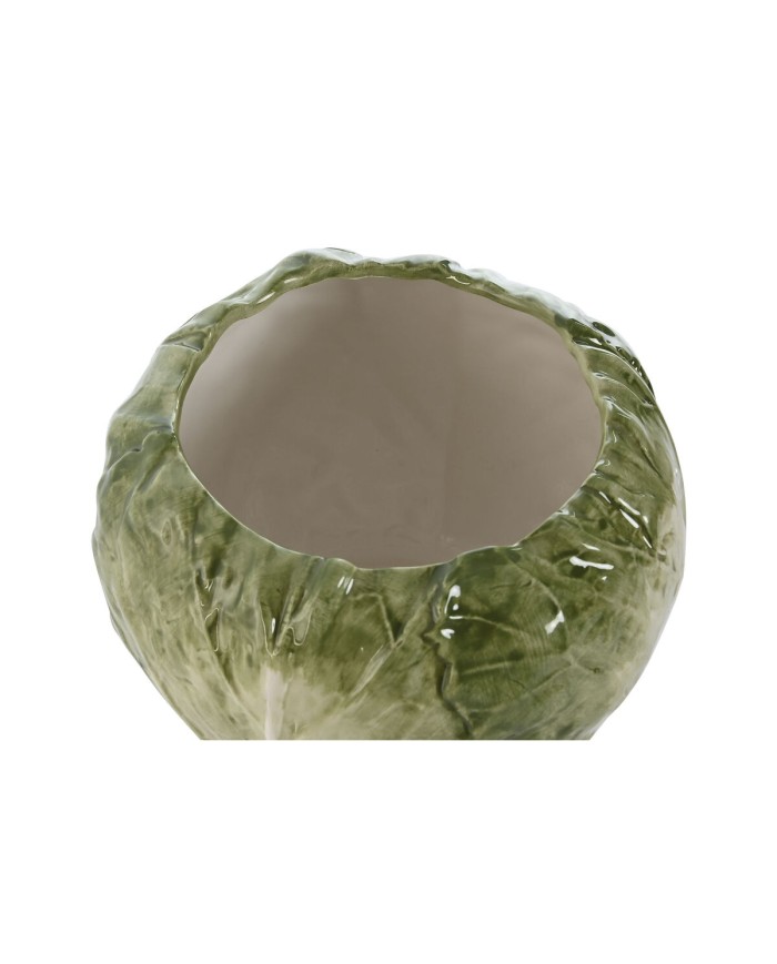 Ciotola Home ESPRIT Verde Gres 19,5 x 19,5 x 14 cm Ciotola Home ESPRIT Verde Gres 19,5 x 19,5 x 14 cm