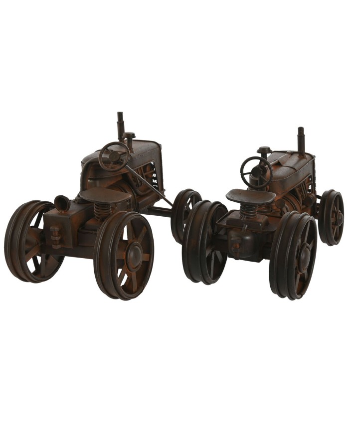 Statua Decorativa Home ESPRIT Bronce Vintage 26 x 14 x 17,5 cm (2 Unità) Statua Decorativa Home ESPRIT Bronce Vintage 26 x 14 x 17,5 cm (2 Unità)