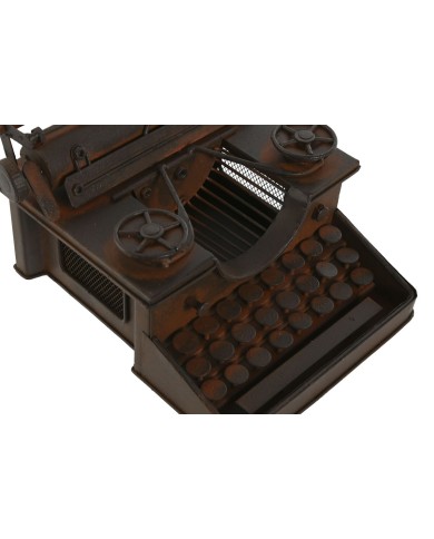 Statua Decorativa Home ESPRIT Bronce Vintage Macchina da scrivere 15 x 18 x 12 cm