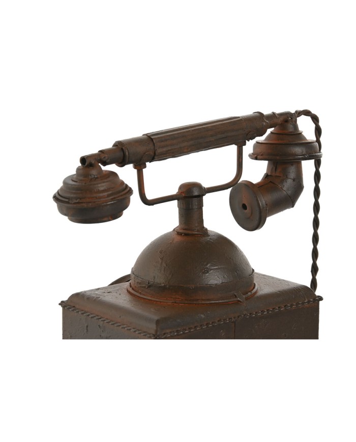Statua Decorativa Home ESPRIT Bronce Vintage Telefono 21 x 12 x 18 cm (2 Unità) Statua Decorativa Home ESPRIT Bronce Vintage Telefono 21 x 12 x 18 cm (2 Unità)