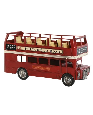 Statua Decorativa Home ESPRIT Rosso Vintage 28 x 9 x 15 cm