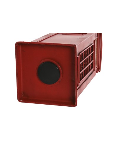 Salvadanaio Home ESPRIT Metallo Vintage Cabina 12 x 12 x 28,5 cm