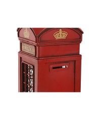 Salvadanaio Home ESPRIT Metallo Vintage Cabina 12 x 12 x 28,5 cm Salvadanaio Home ESPRIT Metallo Vintage Cabina 12 x 12 x 28,5 cm