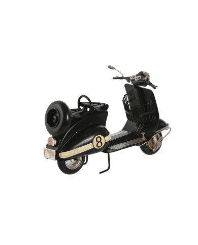 Statua Decorativa Home ESPRIT Bianco Nero Verde Vintage 26 x 10 x 16,5 cm (3 Unità)