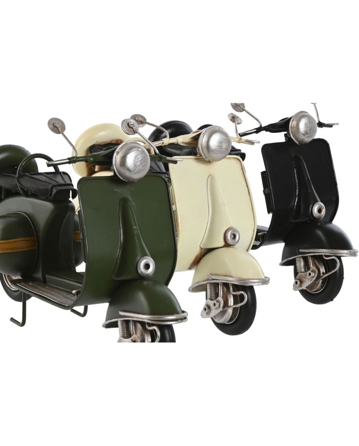 Statua Decorativa Home ESPRIT Bianco Nero Verde Vintage 26 x 10 x 16,5 cm (3 Unità) Statua Decorativa Home ESPRIT Bianco Nero Verde Vintage 26 x 10 x 16,5 cm (3 Unità)