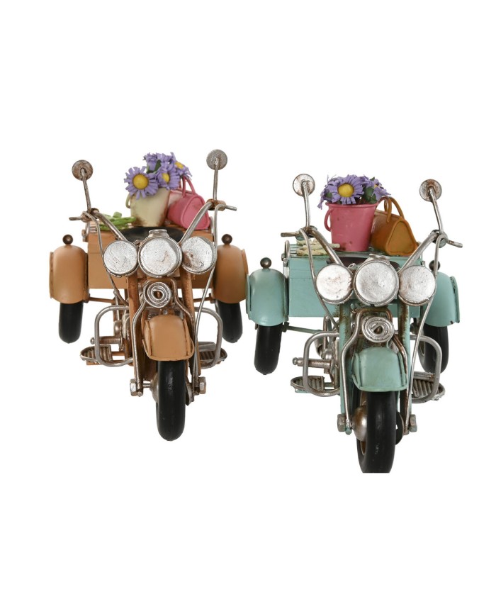 Statua Decorativa Home ESPRIT Azzurro Arancio Vintage 22 x 10,5 x 11,5 cm (2 Unità) Statua Decorativa Home ESPRIT Azzurro Arancio Vintage 22 x 10,5 x 11,5 cm (2 Unità)