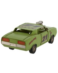 Statua Decorativa Home ESPRIT Rosso Verde Vintage 25,5 x 10 x 8,5 cm (2 Unità)