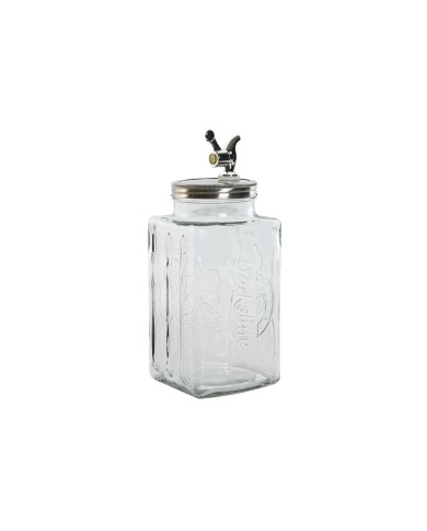 Dispenser di Acqua Home ESPRIT Trasparente Metallo Cristallo 13 x 13,5 x 32,5 cm Dispenser di Acqua Home ESPRIT Trasparente Metallo Cristallo 13 x 13,5 x 32,5 cm