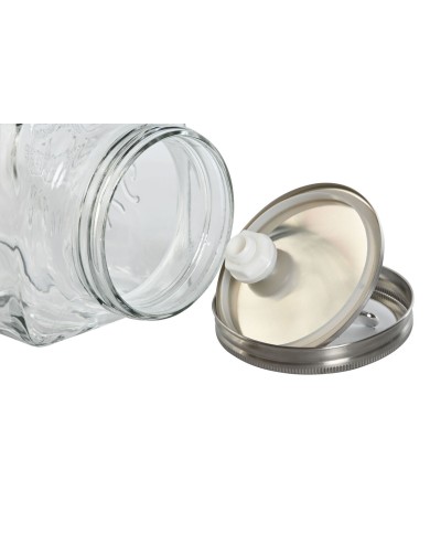 Dispenser di Acqua Home ESPRIT Trasparente Metallo Cristallo 13 x 13,5 x 32,5 cm Dispenser di Acqua Home ESPRIT Trasparente Metallo Cristallo 13 x 13,5 x 32,5 cm